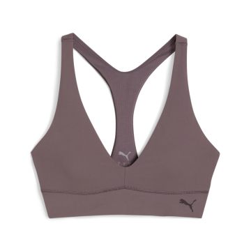 PUMA SHAPELUXE PLUNGE BRA - LOW - Damen